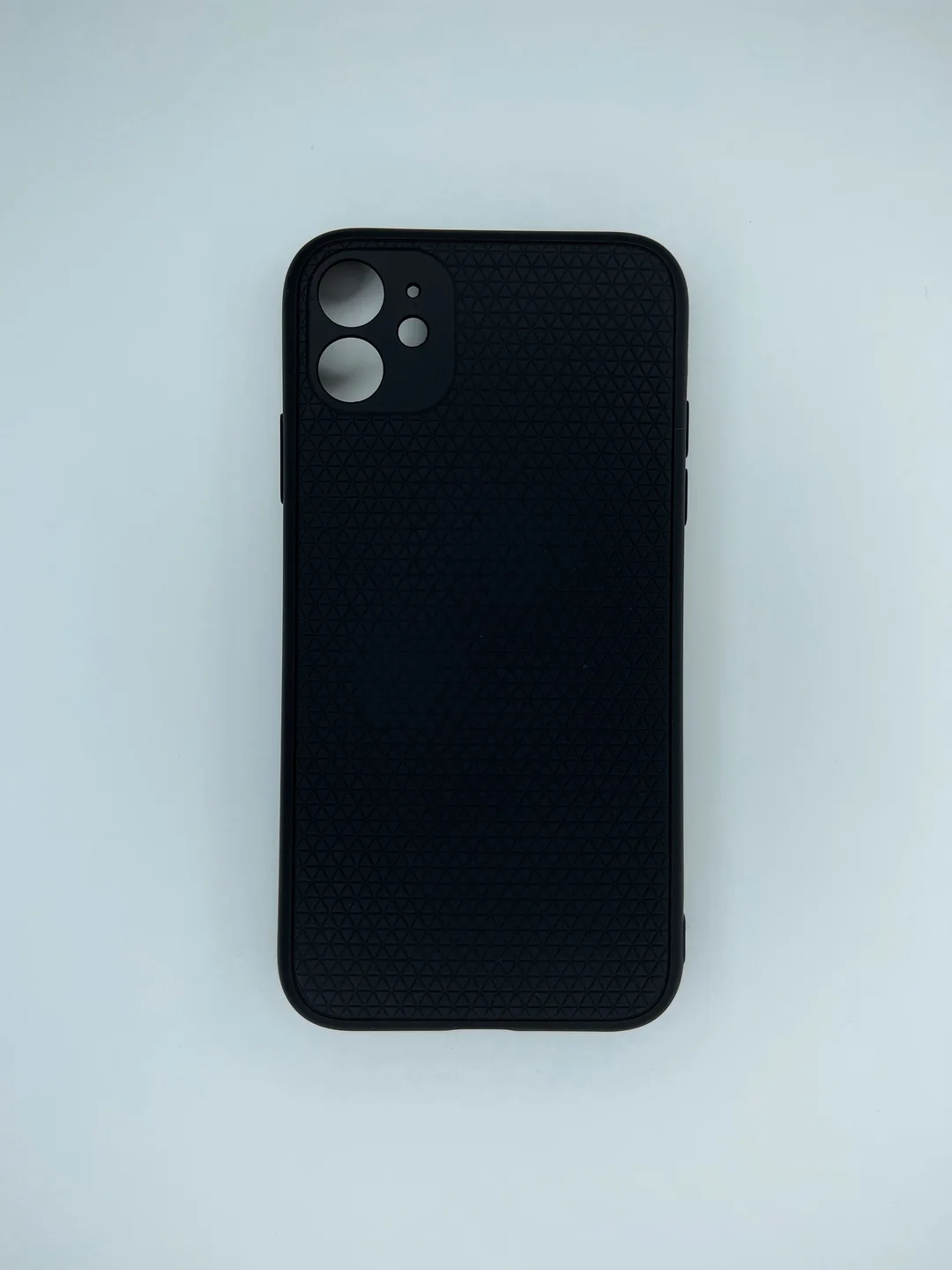 Черный чехол накладка силиконовый мягкий Apple iPhone 11