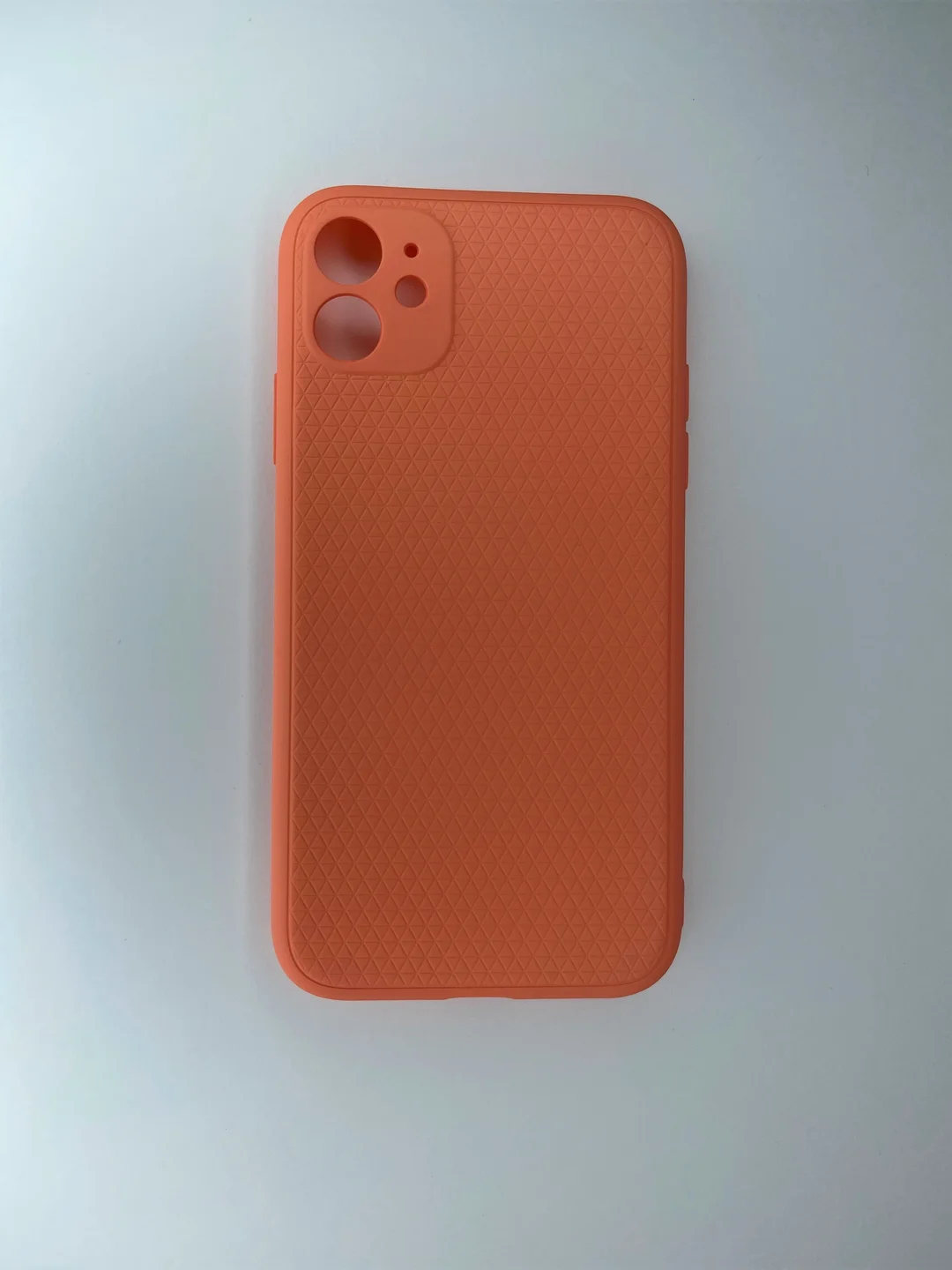 Коралловый меланж чехол накладка силиконовый мягкий Apple iPhone 11
