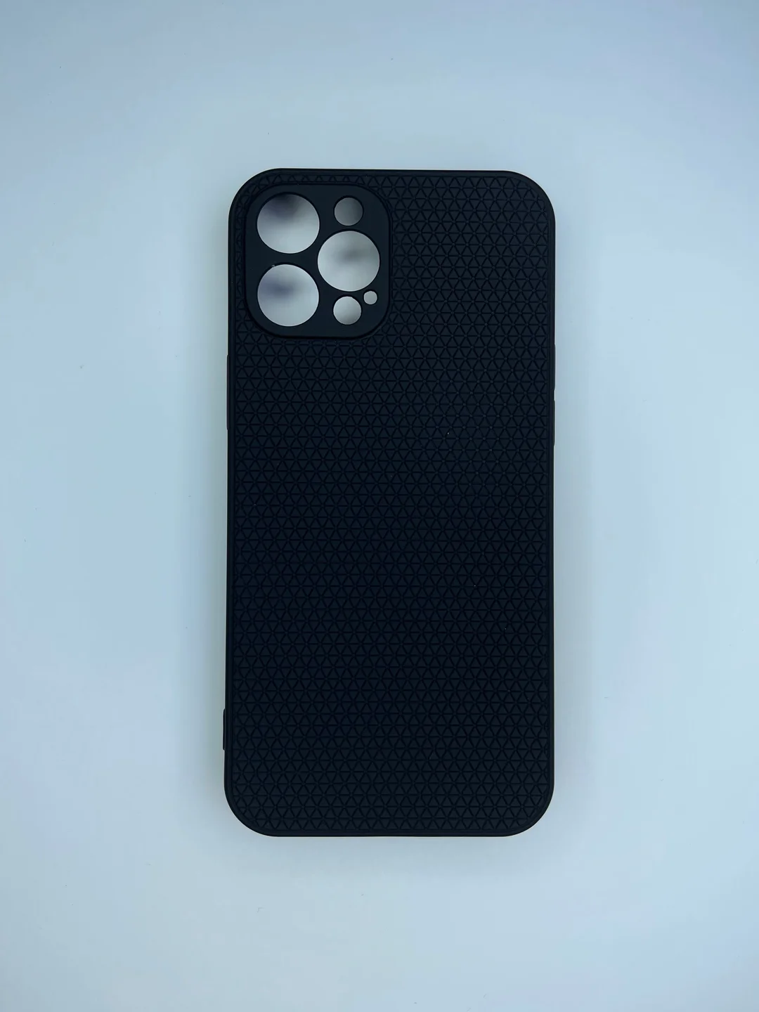 Черный чехол накладка силиконовый мягкий Apple iPhone 12 Pro Max