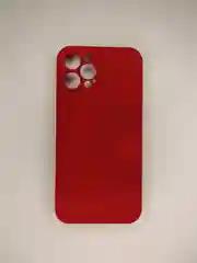 Красный чехол накладка силиконовый мягкий Apple iPhone 12 Pro Max