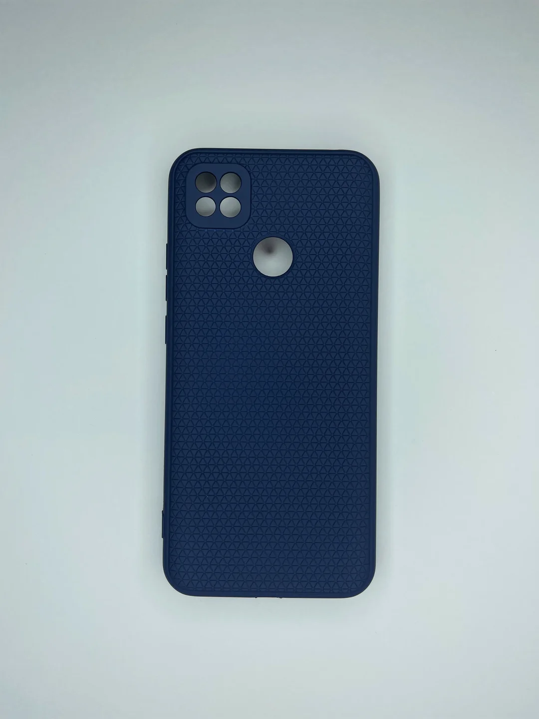 Темно-синий чехол накладка силиконовый мягкий Xiaomi Redmi 9C