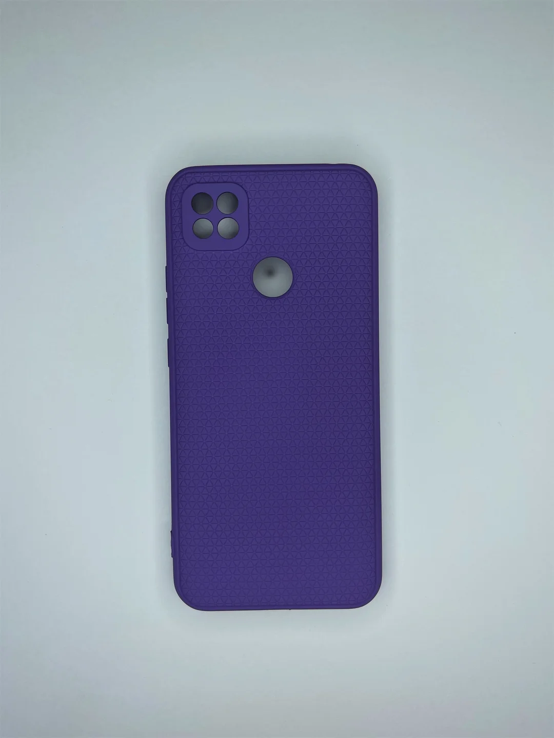 Фиолетовый чехол накладка силиконовый мягкий Xiaomi Redmi 9C