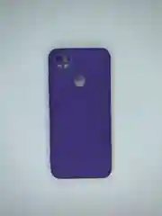 Фиолетовый чехол накладка силиконовый мягкий Xiaomi Redmi 9C