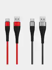 Кабель для зарядки телефона Borofone BX32 USB-Lightning/Type-C/MicroUSB 2A iphone андроид