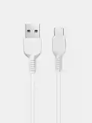 Белый кабель для зарядки телефона HOCO X13 Type-C/Lightning/Micro-USB андроид iphone samsung