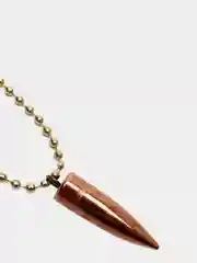 Брелок с пулей калибра 7.62 ,на удачу