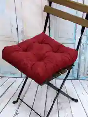 Багровый подушка для сидения MATEX "VELOURS", 40 х 40 х 8 см