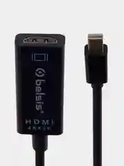 Кабель-адаптер miniDisplayPort - HDMI (f) 4K*2K, 0,2 м, чёрный