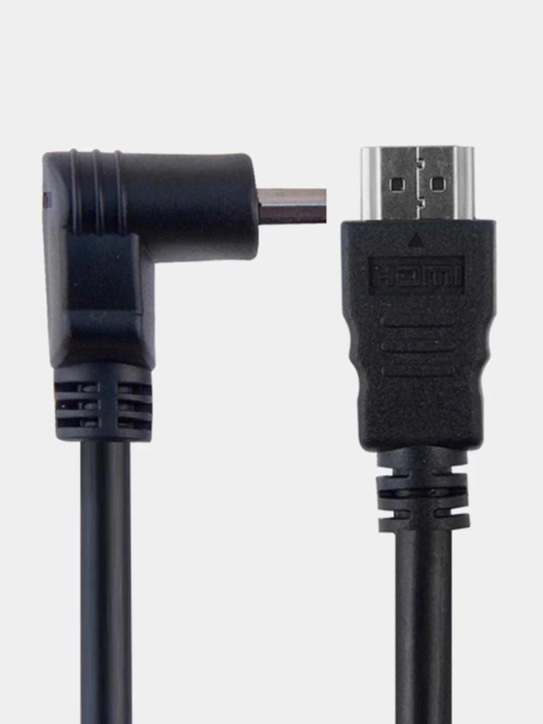 Кабель HDMI v1,4 AM-AM (А вилка - А вилка) угловой, 1,8 м, чёрный, with Ethernet