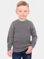 Серый джемпер