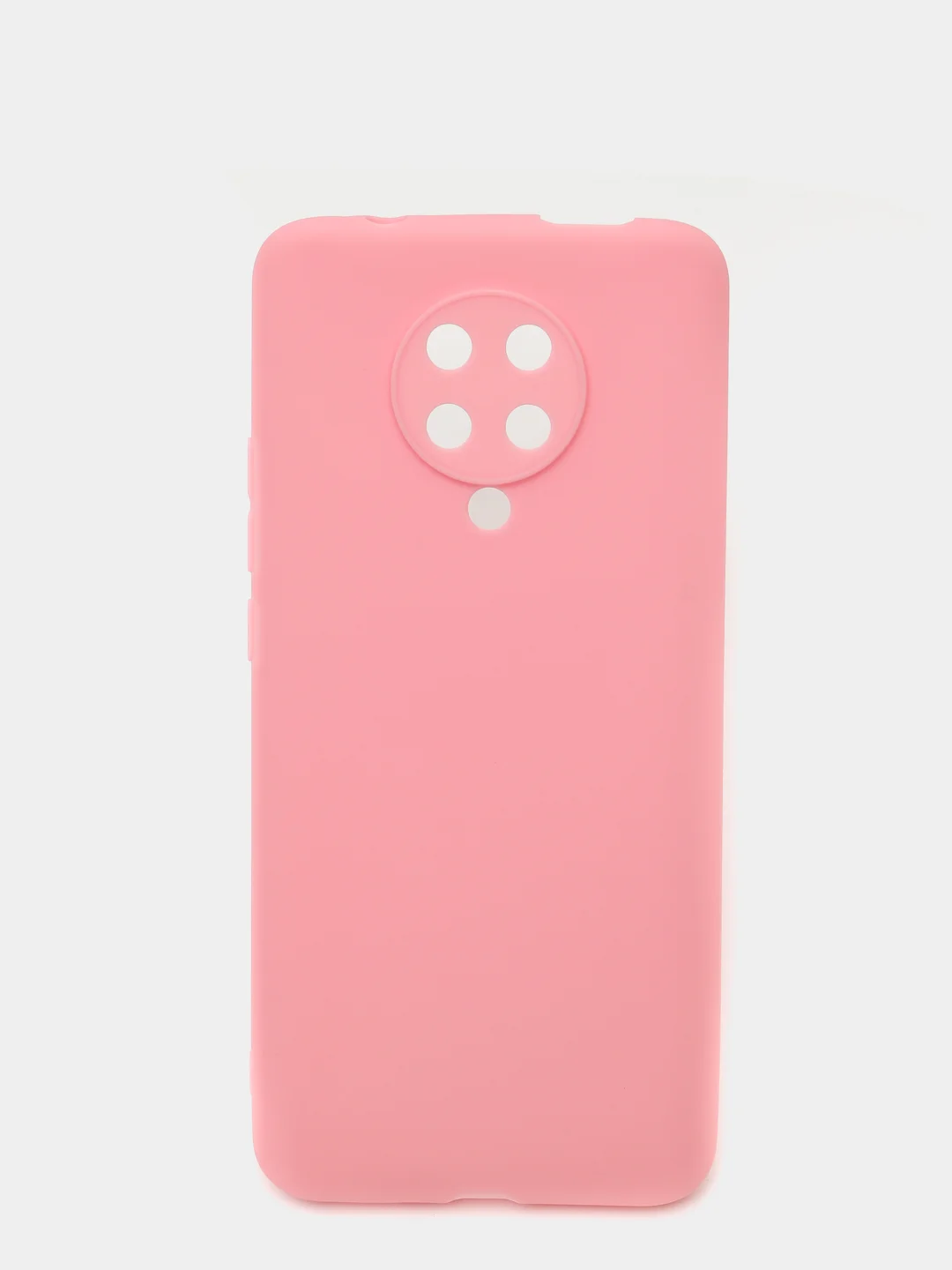 Розовый чехол Xiaomi Redmi K30 pro, Poco F2 Pro, Сяоми Редми К30 Про силиконовый, цветной, матовый