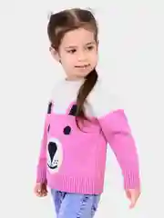 Розовый джемпер детский хлопковый