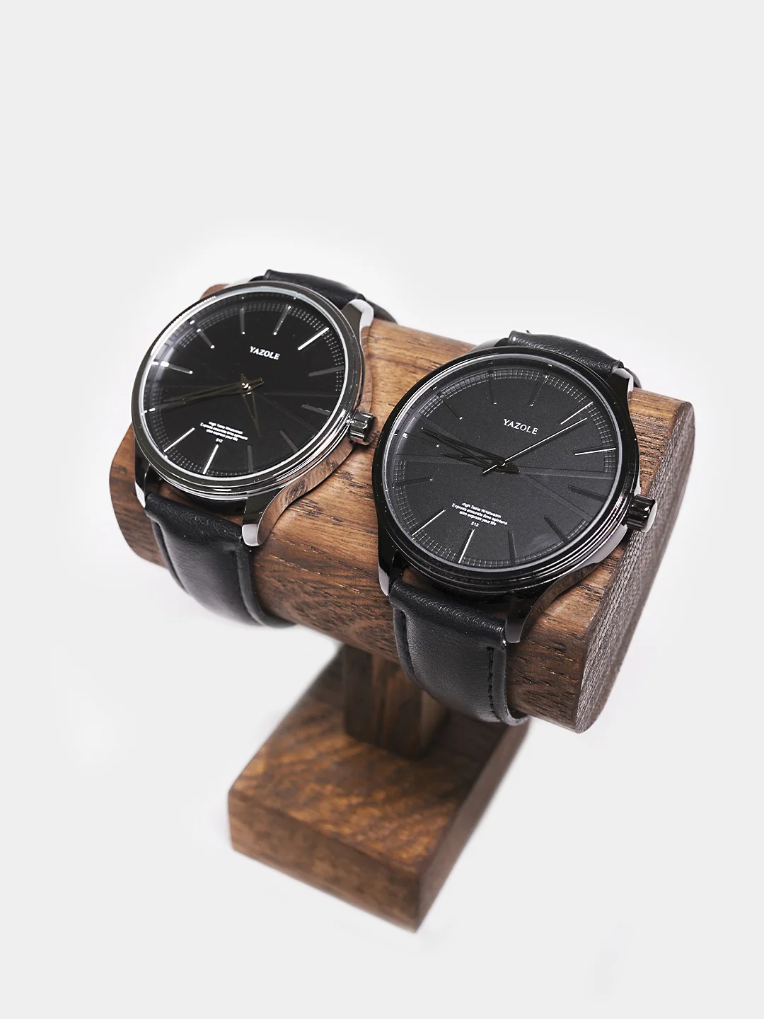 Серый меланж мужские часы Yazole 512, в подарочной коробке-шкатулке