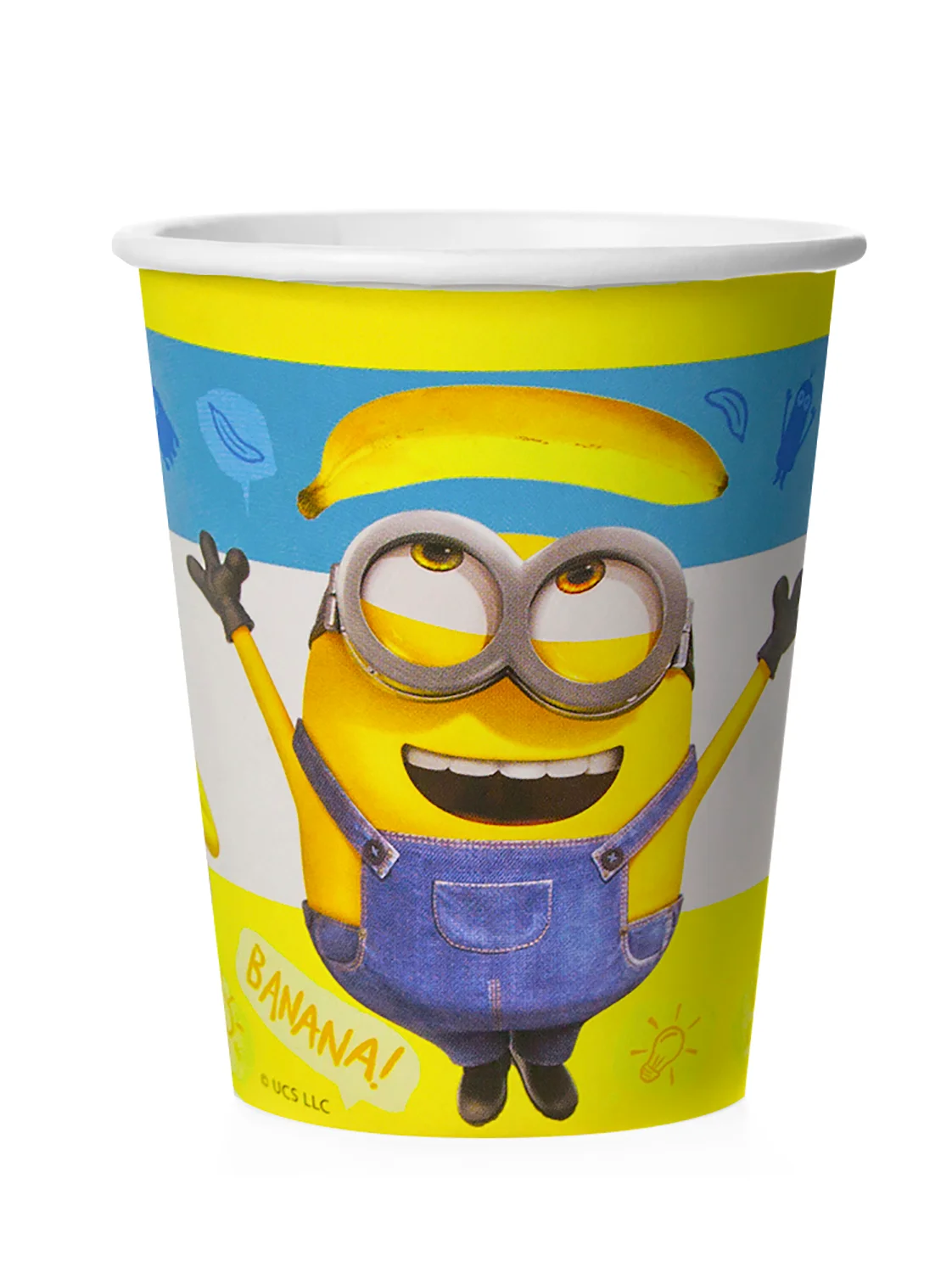 Minions 2. Набор бумажных стаканов, 6 шт*250 мл, 3D дизайн