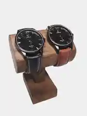 Серый меланж мужские часы Yazole 318 в подарочной коробке-шкатулке