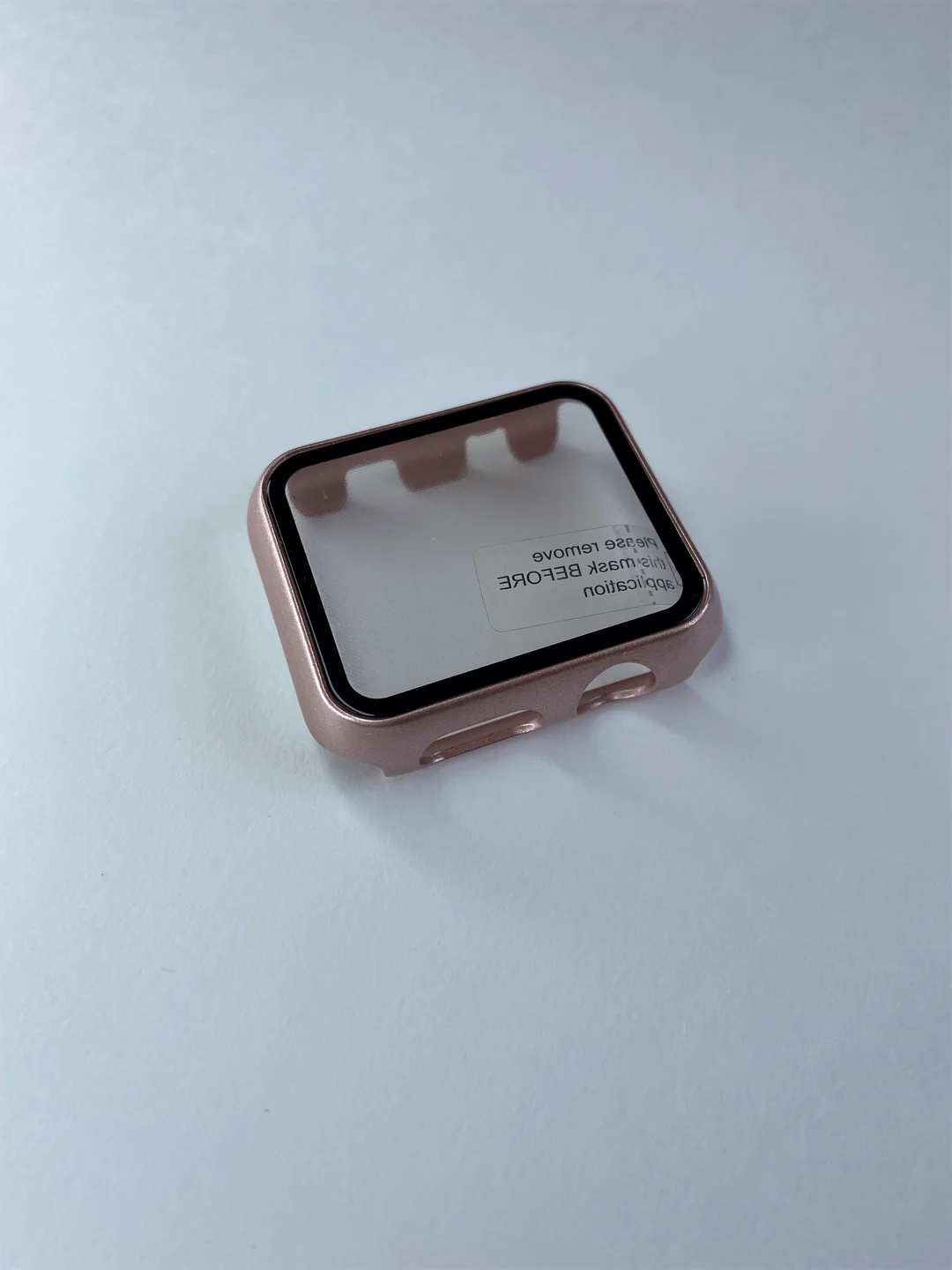Конфетный бампер накладка чехол на корпус часов со стеклом Apple Watch (Эпл вотч) 42 mm