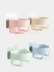 Серебряный держатель для фена настенный