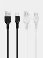 Кабель для зарядки телефона HOCO X20 USB Type-C, Lightning, Micro-USB 2А iphone андроид