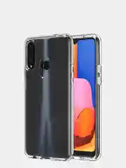 Чехол для Samsung A20s прозрачный силиконовый
