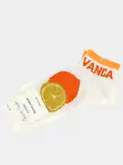 Манго носки с принтом "Фрукт", цветные