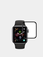Закаленное защитное стекло 3D для Apple Watch 38 / 40 / 42 / 44 mm Full Glue