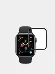 Закаленное защитное стекло 3D для Apple Watch 38 / 40 / 42 / 44 mm Full Glue