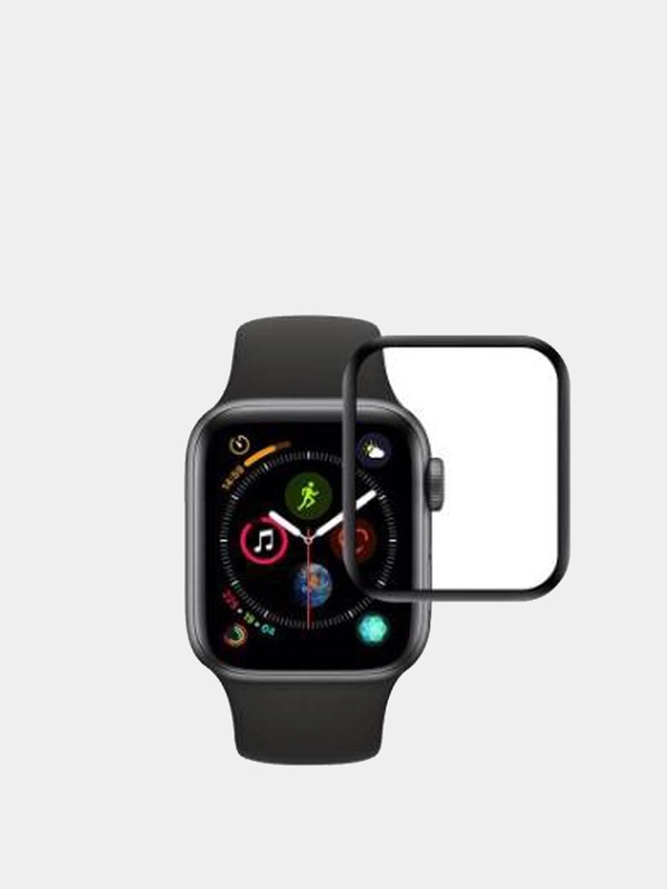 Закаленное защитное стекло 3D для Apple Watch 38 / 40 / 42 / 44 mm Full Glue