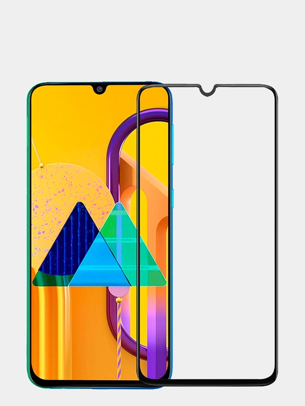 Защитное стекло для Samsung A20 / A30 / A30S / A50 / M21 / M31 гибкое Pro Flexi