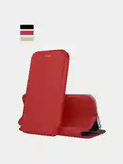 Чехол книжка для Xiaomi Mi 11 (чёрный, красный, золотой)