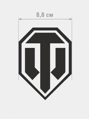 Наклейка "World of Tanks"