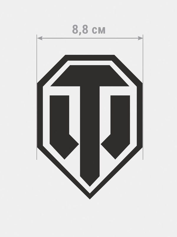Наклейка "World of Tanks"