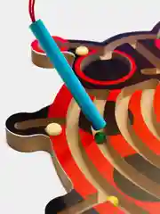 Белый магнитный лабиринт