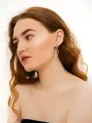 Серьги-цепи