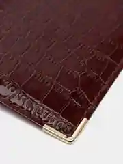 Бежевый обложка для паспорта