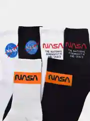 Носки с принтом "NASA"