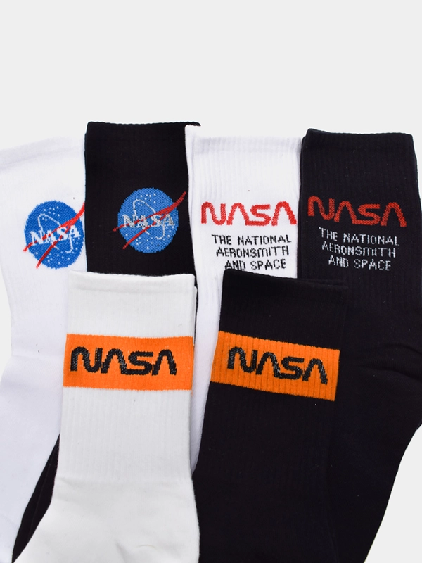 Носки с принтом "NASA"