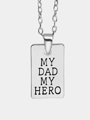 Кулон "MY DAD MY HERO"