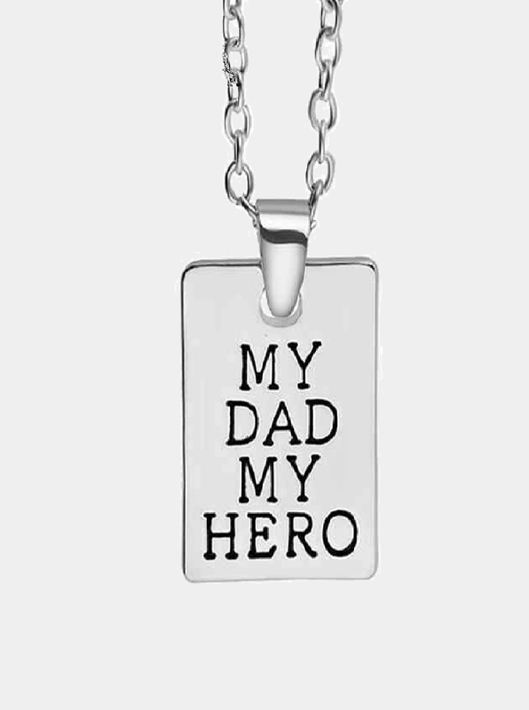 Кулон "MY DAD MY HERO"