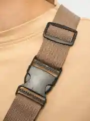 Черный сумка мужская на пояс