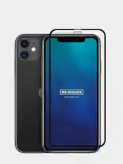 Черный защитное стекло для iPhone (Айфон) 6, 7, 8, SE 11, 12, 13, 14, Pro Max, Mini, Plus, XR, XS