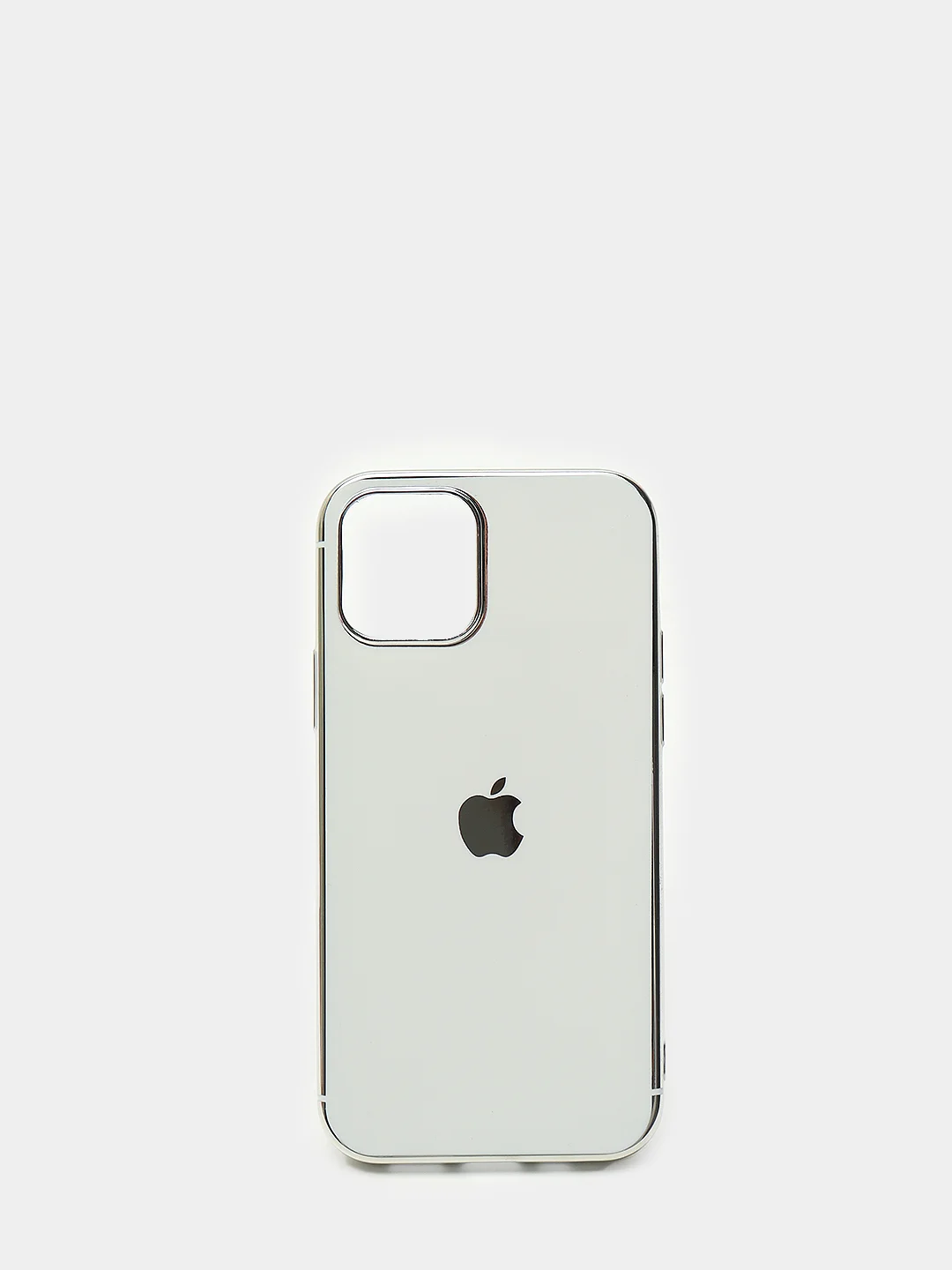 Белый чехол Apple iphone 12, 12 Pro, 12 Pro Max силиконовый