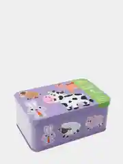 Зеленый пазлы в жестяной коробке