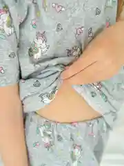 Пижама для девочки с шортами Единороги  / домашний костюм для девочки 100% хлопок
