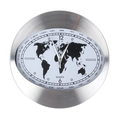 Часы 30 см в металлическом корпусе World