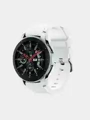 Белый силиконовый ремешок, 22 мм, для Samsung Gear S3, Huawei Watch GT 4, Watch GT 2, 46 мм