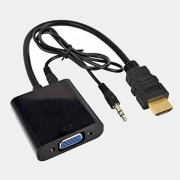 Конвертер HDMI / VGA (преобразователь видео и аудио сигнала HDMI в VGA)