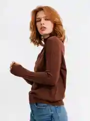 Бежевый qp STORE/Водолазка 46-52 размер/Водолазка с коротким горлом/Водолазка/Водолазка базовая