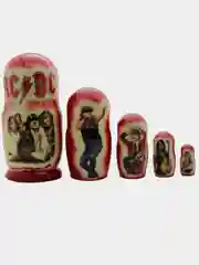 Матрешка AC/DC 5 мест