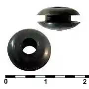 30 штук Втулка проходная 4х10х6х5.5х1.5 черная