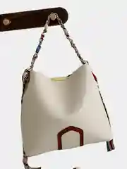 Белый женская квадратная базовая сумка